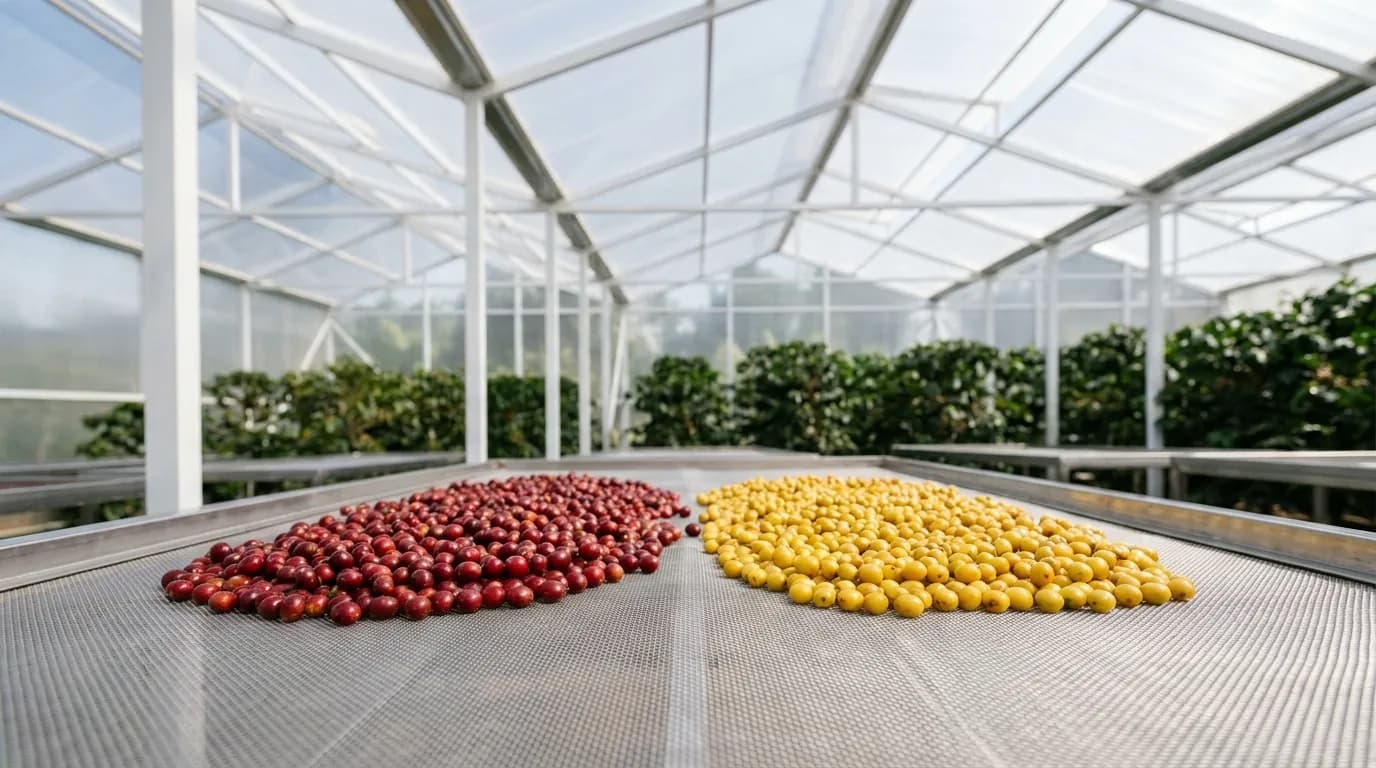 Kaffee-Aufbereitung nach der Ernte: Gewaschen, Natural, Honey & anaerobe Chemie